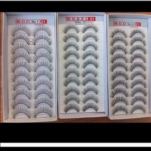 Lashes #1 and #5 for customer